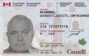 Canada Resident card