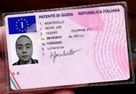 italy drivers license