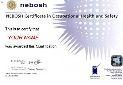 How To Get Nebosh Certificate Online