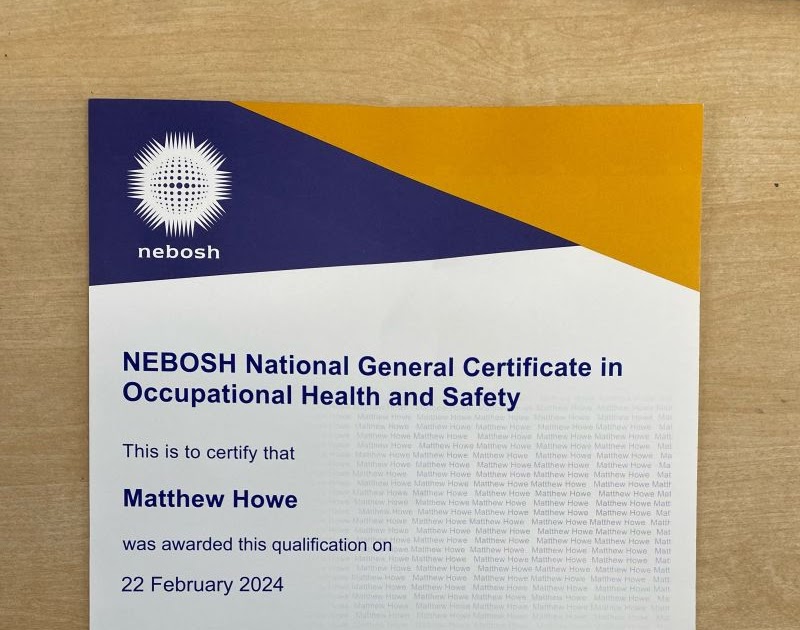 Nebosh Certificate Usa