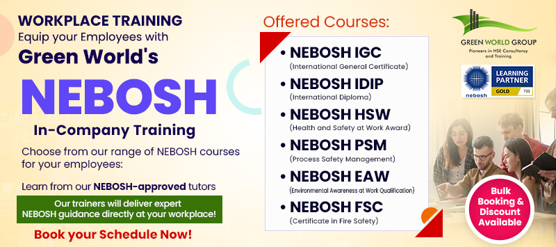 NEBOSH Safety Certification Exam Booking