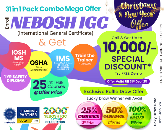 NEBOSH Safety Course Online Purchase