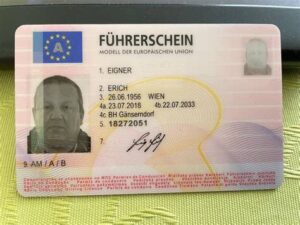 buy austrian driver's license